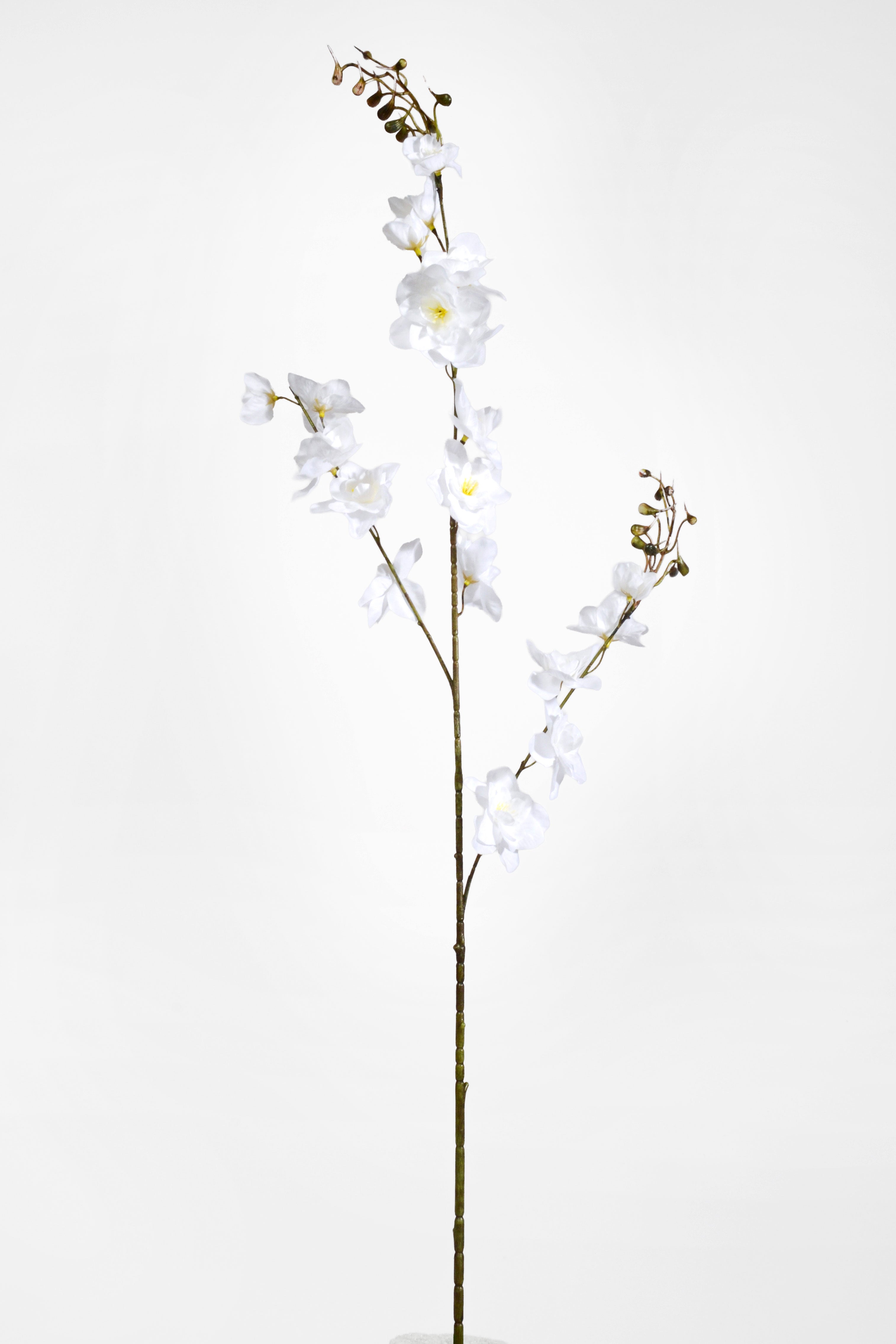 38" Silk Clematis Spray White