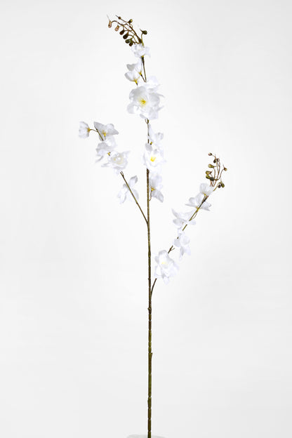 38" Silk Clematis Spray White