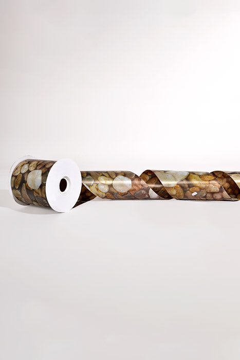 4" X 50YdsTru-Life Ribbon River Rocks