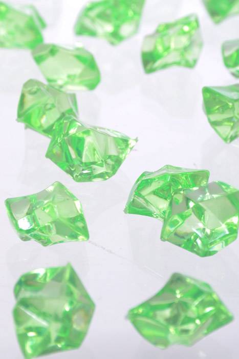 Large Acrylic Cube Mint Green Pkg/1lb