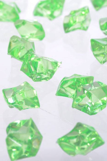 Large Acrylic Cube Mint Green Pkg/1lb