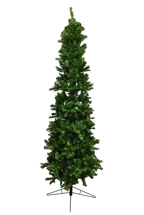 9Ft X 37" Hudson Valley Pencil Tree 550 Lights Two Tones/Clear Brite