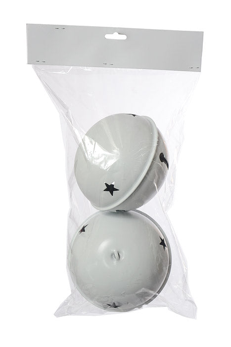 5.5" Jingle Bell White Pkg/2