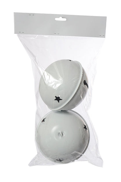 5.5" Jingle Bell White Pkg/2
