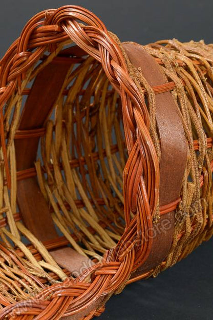 20" Vine Cornucopia W/lip Natural