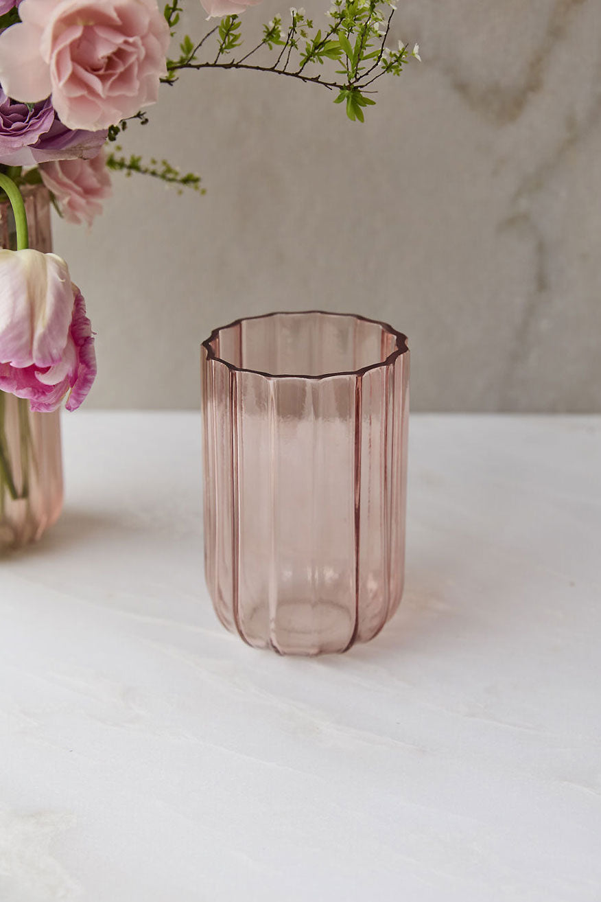 4&quot; x 8&quot; Tanger Vase Pink