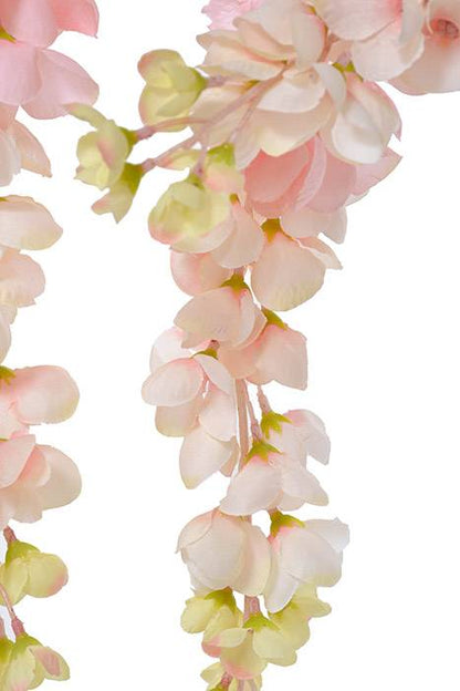 39.5" Hanging Silk Cassla Light Pink