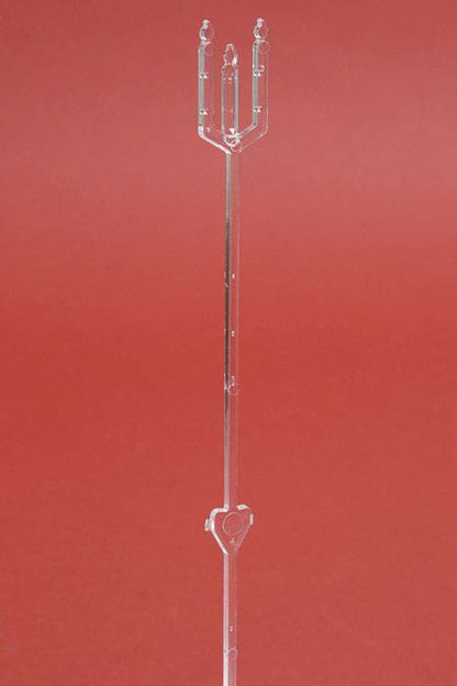 12&quot; E-z Read Candelite Cardette Clear Pkg/100