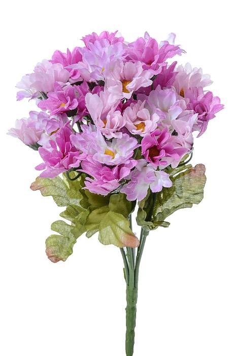 8&quot; Mini Silk Daisy Bush Lavender/orchid