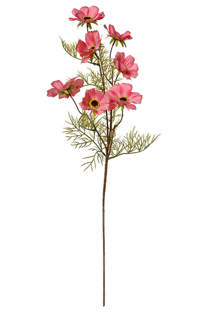 28" Silk Cosmos Spray Pink