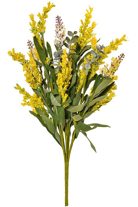 18" Mixed Heather Bush Yellow