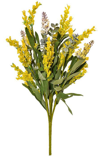 18" Mixed Heather Bush Yellow