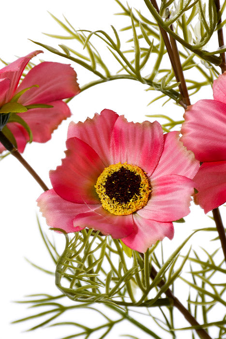 28" Silk Cosmos Spray Pink