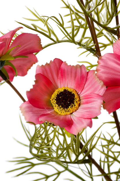 28" Silk Cosmos Spray Pink