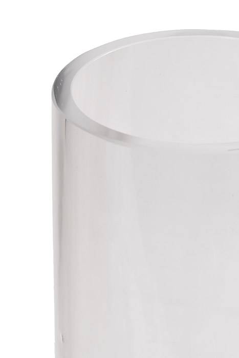 4" X 16" Cylinder Glass Vase Clear