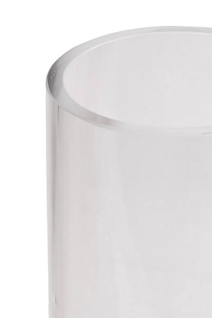 4" X 16" Cylinder Glass Vase Clear