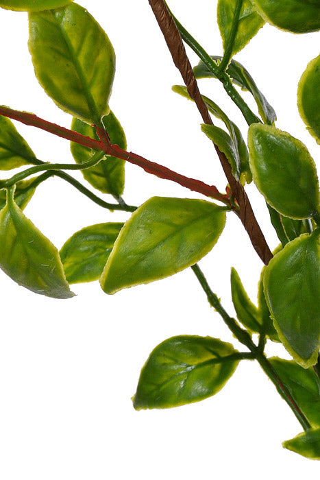 42" Artificial Nandina Leaf Spray Green