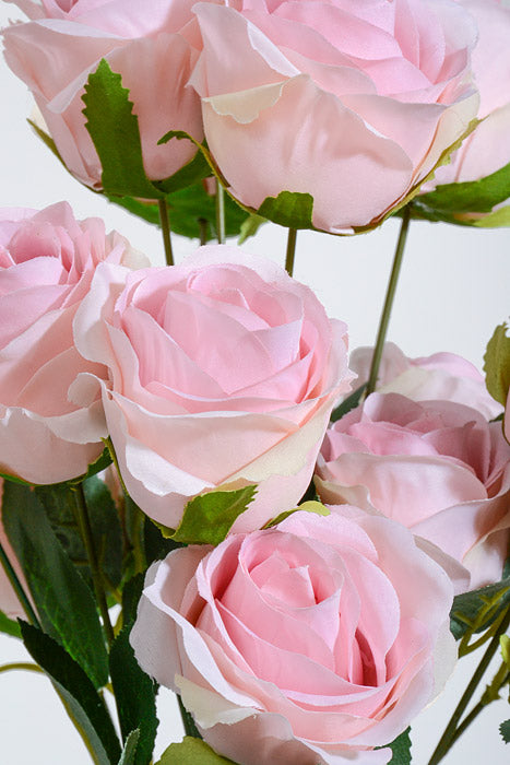 18.5" Silk Rose Bush Pink