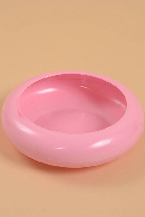 7.5" Frisbee Dish Pink Pkg/6