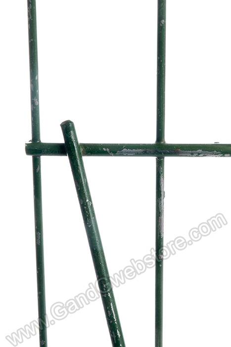 17.5" X 4.75" Wire Spray Bar Green Pkg/25