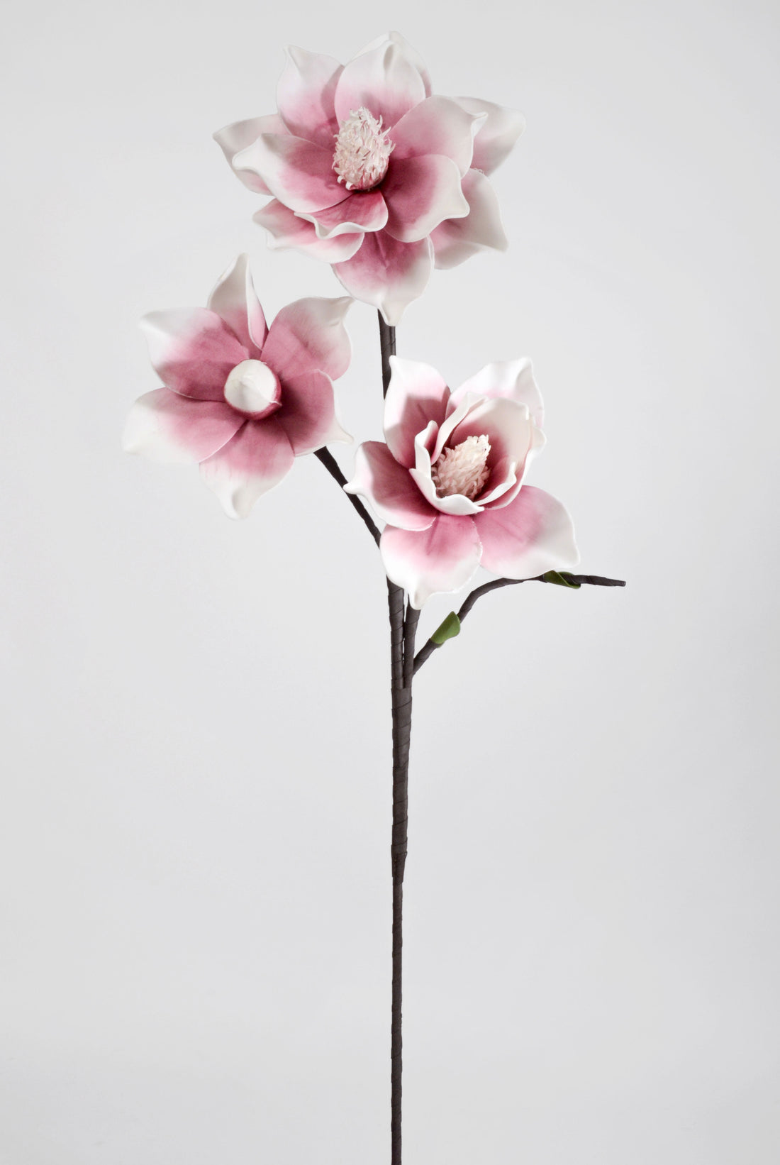 38" Silk Japanese Magnolia Spray Purple/Pink