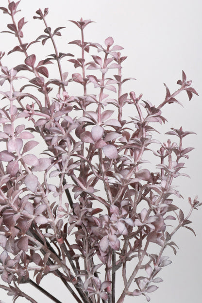 15" Artificial Eucalyptus Bush Lavender