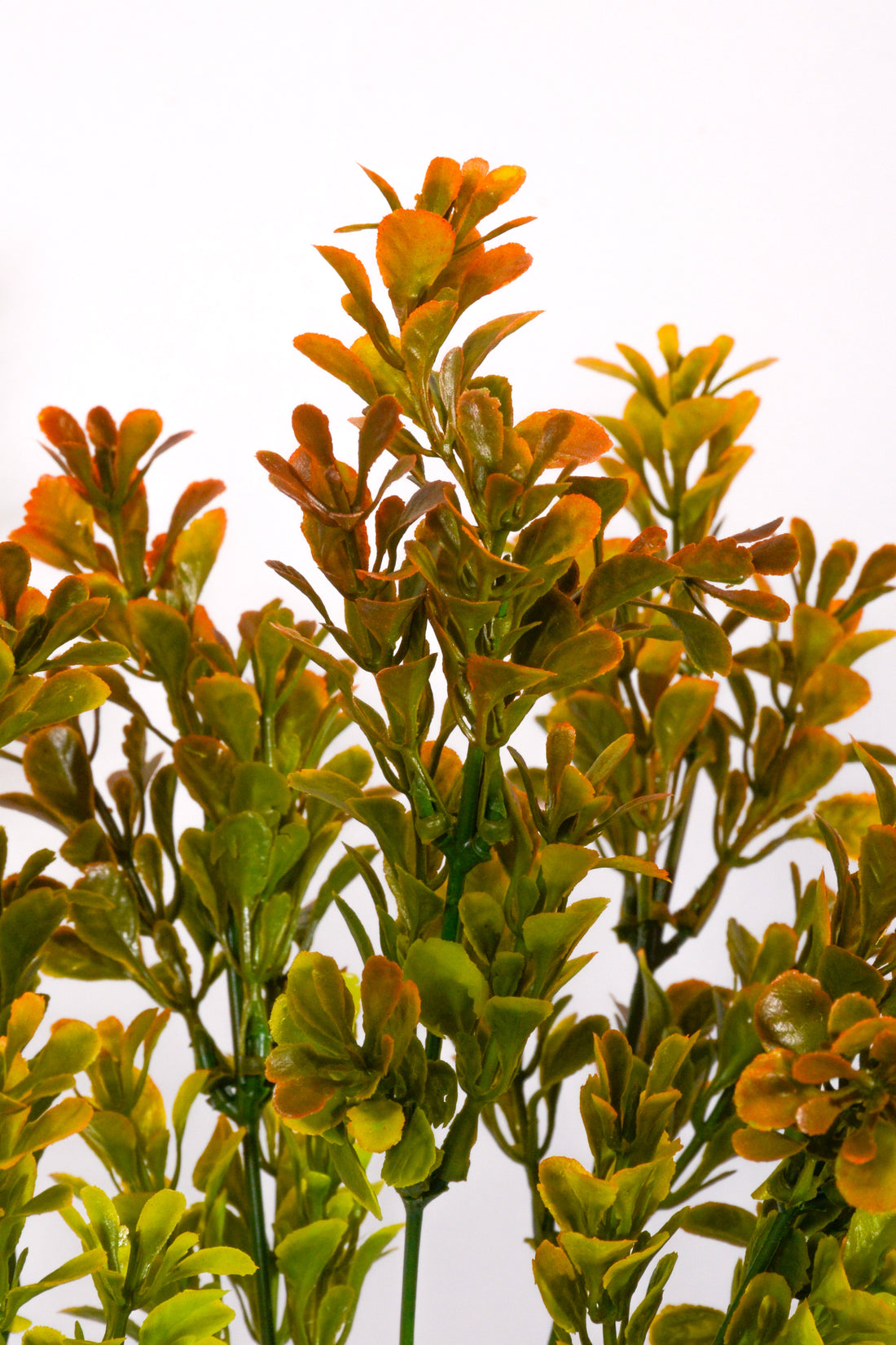 12.5" Artificial Eucalyptus Bush Dark Green