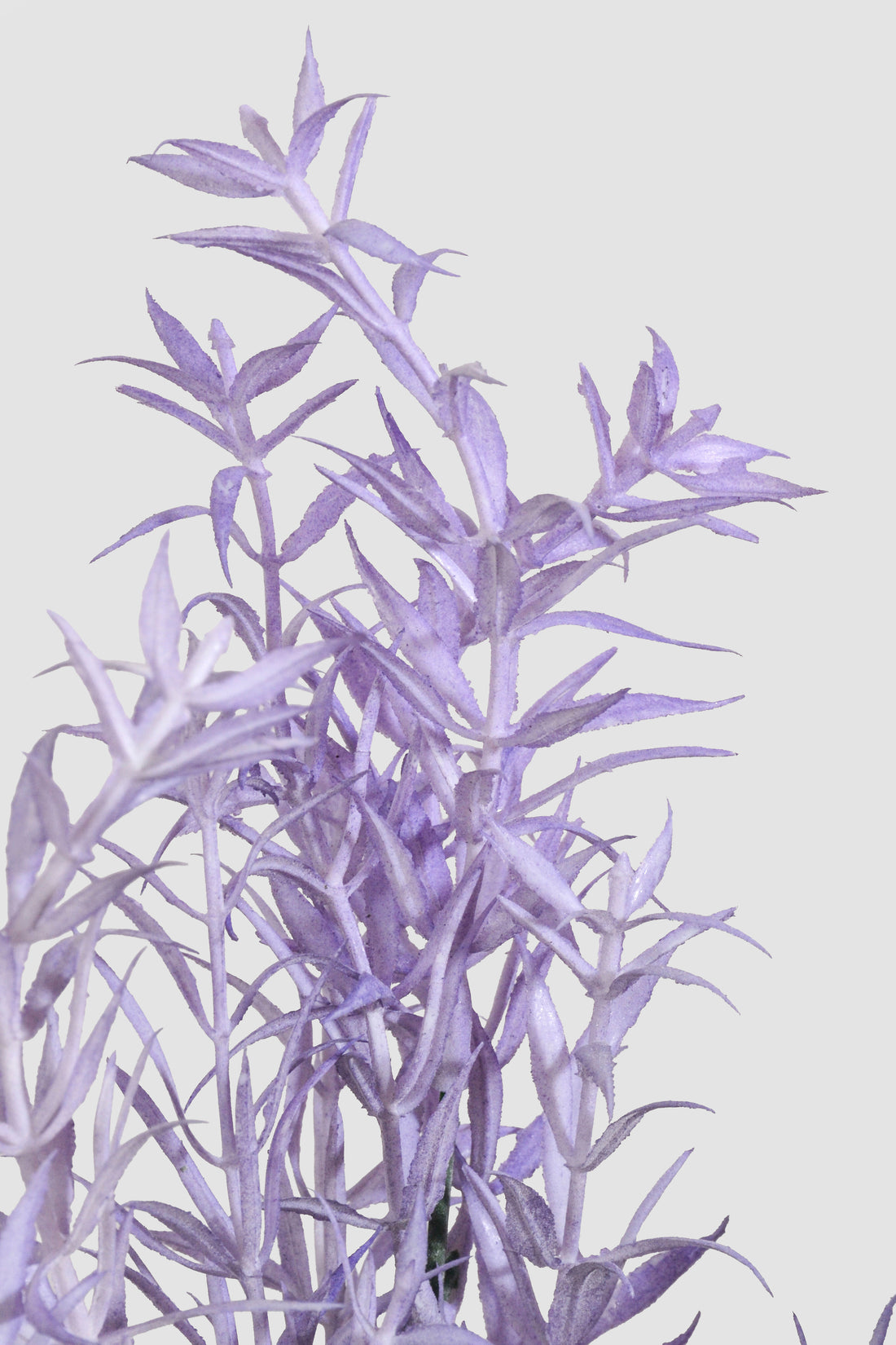 13.5" Artificial Thyme Bush Lavender
