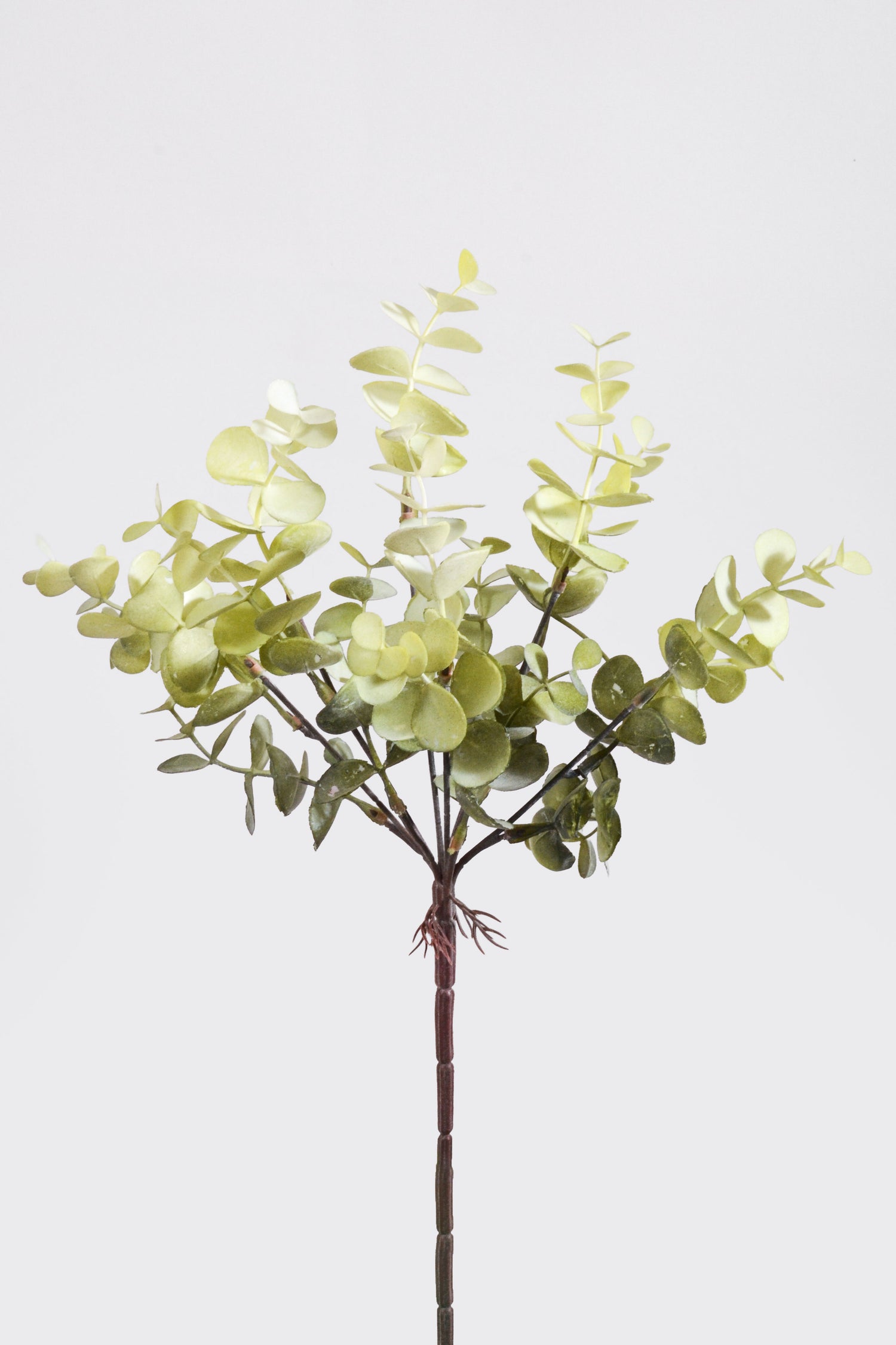 13.5" Artificial Eucalyptus Bush Green