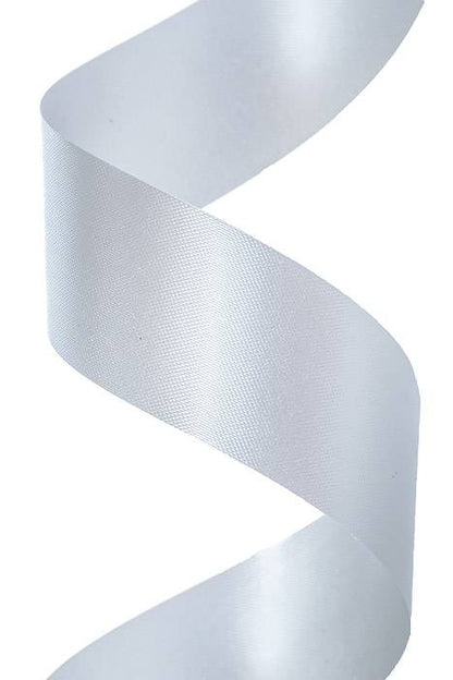 1-7/16 X 100yds Flora-satin Silver