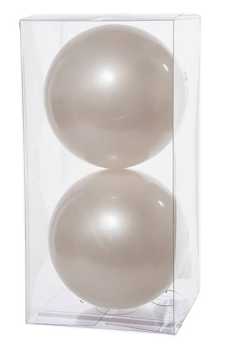 150mm Ball White Pkg/2