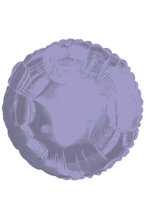 18" Foil Round Balloon Lavender Pkg/10