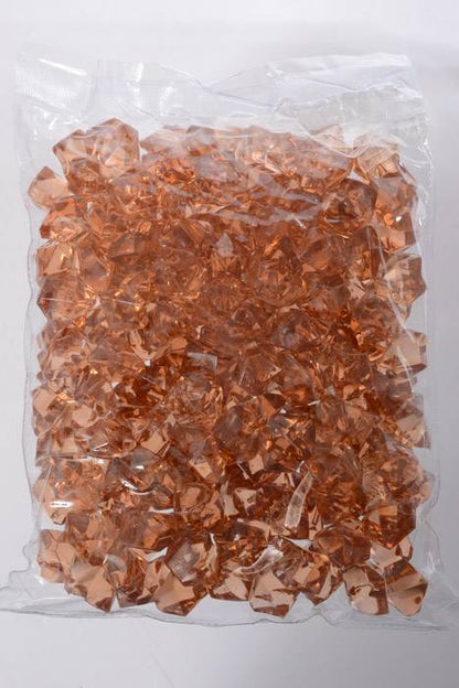 Large Acrylic Cube Brown Pkg/1lb