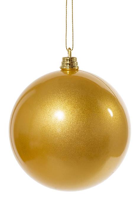 100mm Ball Gold Bx/6