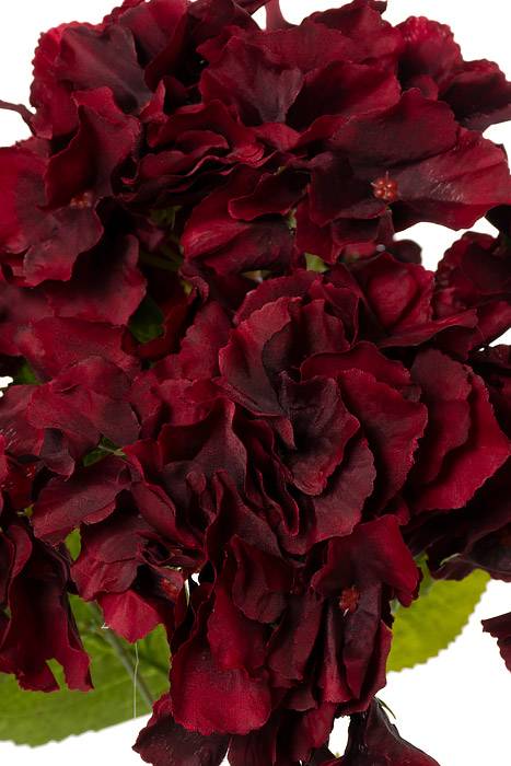 15" Hydrangea Bush (Burgundy)