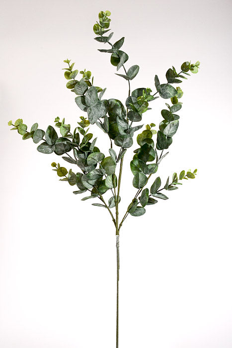 34" Artificial Eucalyptus Spray Green