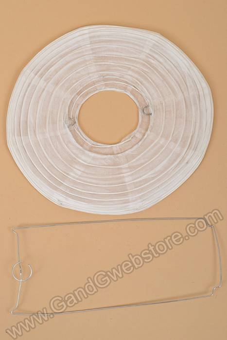 22&quot; Round Paper Lantern Pink