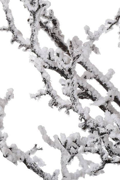 63" Snowed Twig Spray Brown/snow