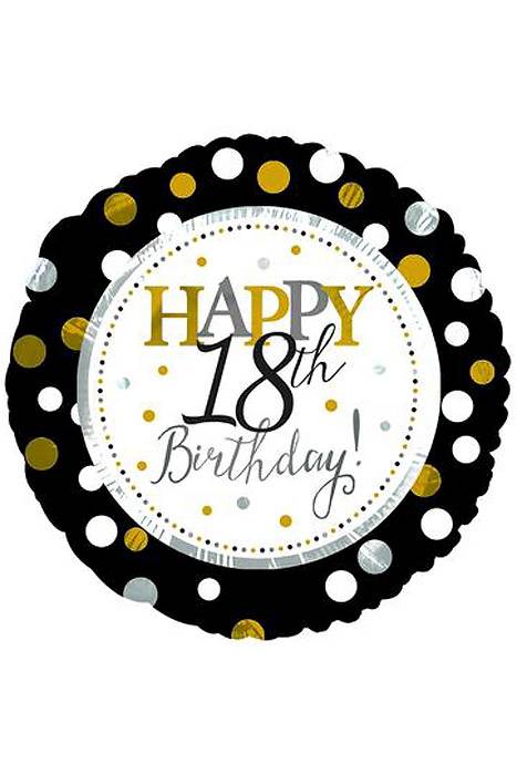 17" Happy 18th Birthday