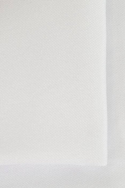 90" Round Polyester Table Cover White