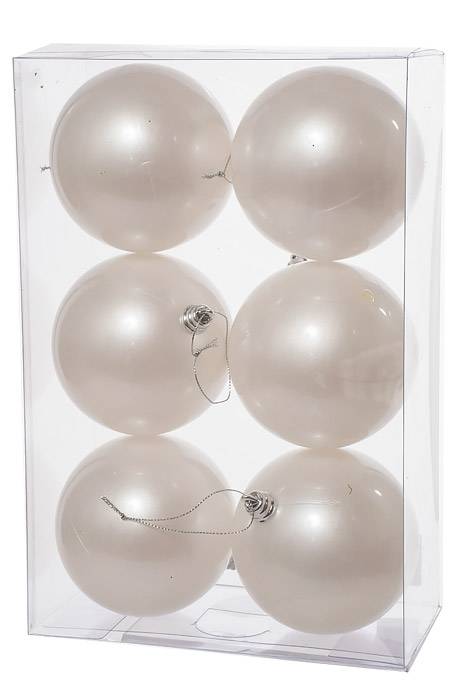 100mm Ball White Bx/6