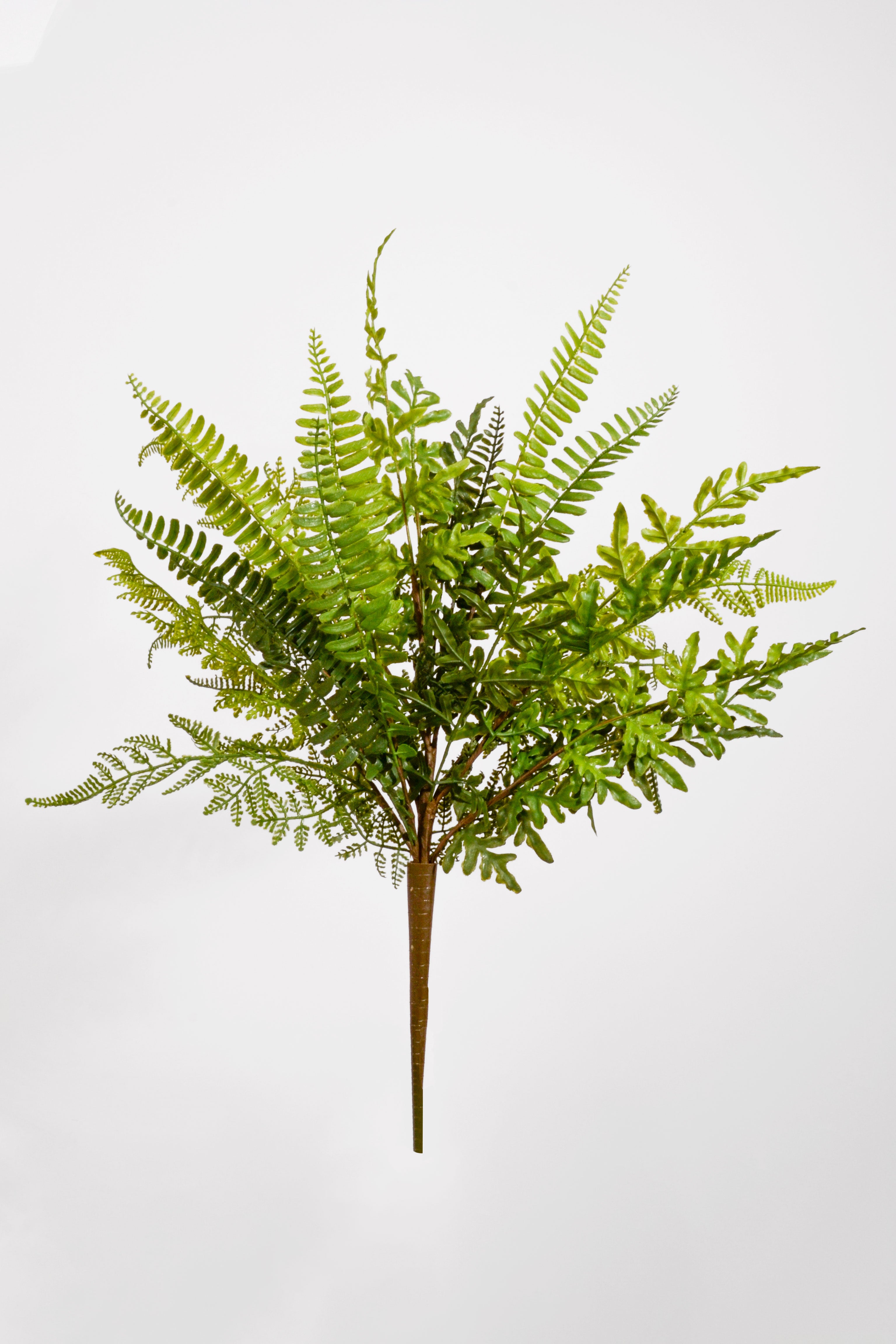 18" Mixed Real Touch Fern Green