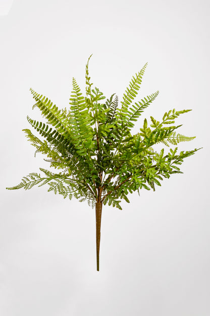 18" Mixed Real Touch Fern Green