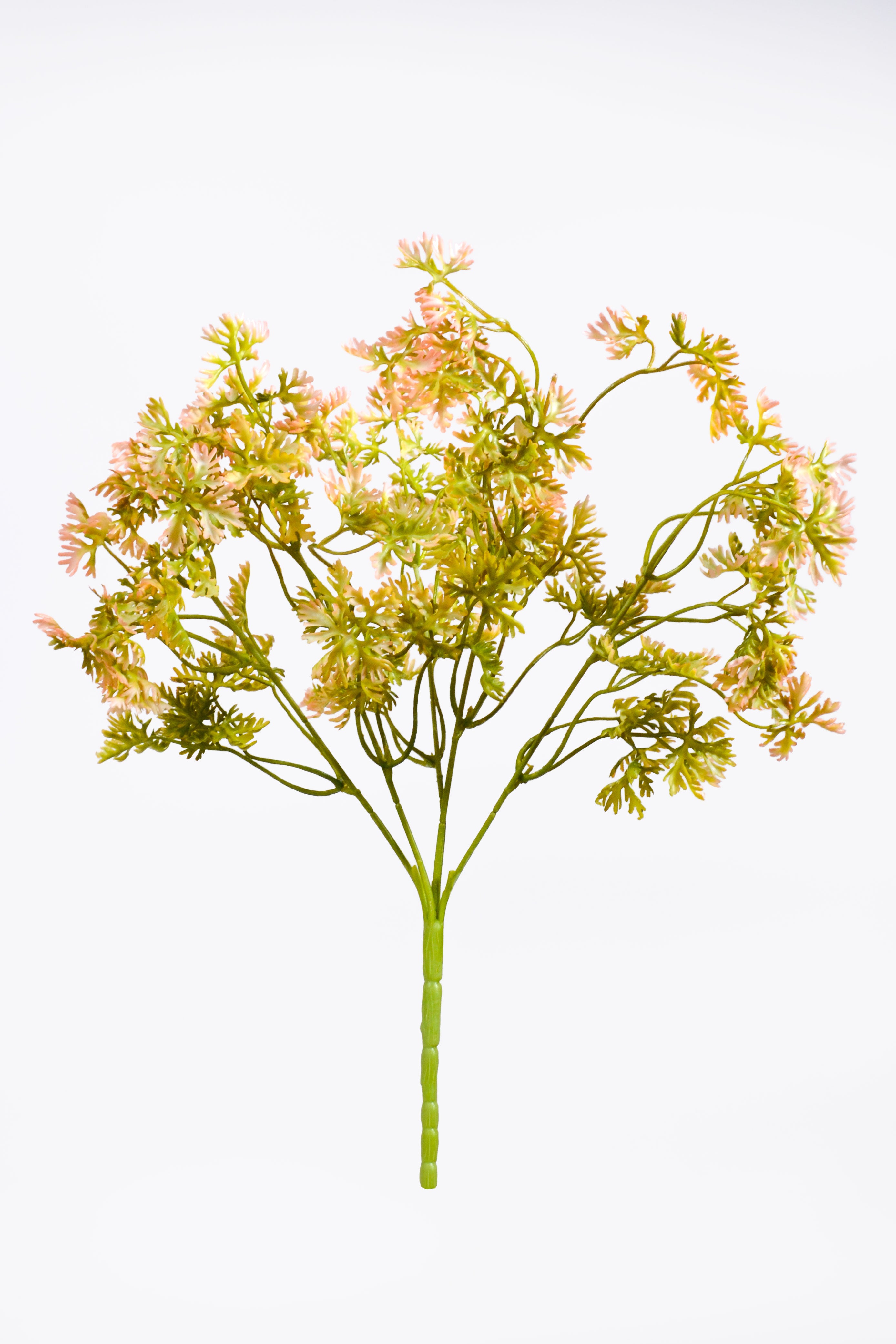 19.5" Artificial French Parsley Bush Green/Pink