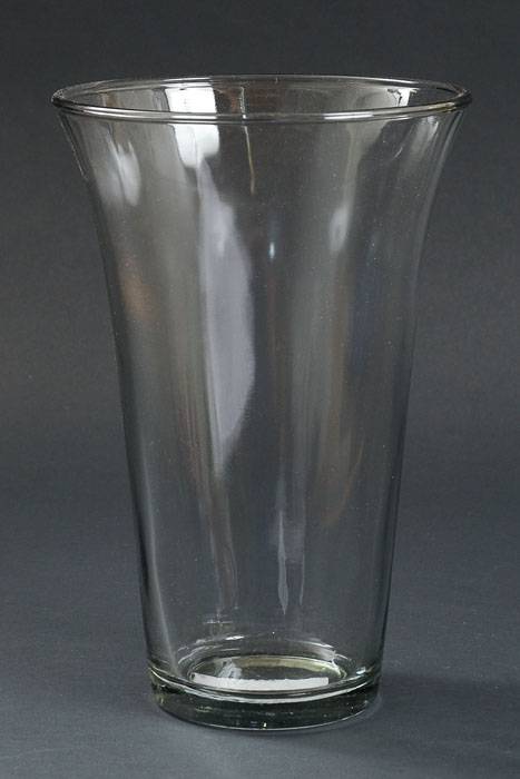 7.5&quot; X 11.5&quot; Riviera Glass Vase Clear