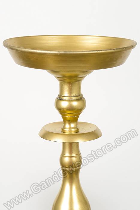 22&quot; X 60&quot; Aluminum Candelabra W/gold Finish