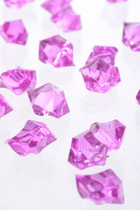 Large Acrylic Cube Fuchsia Pkg/1lb