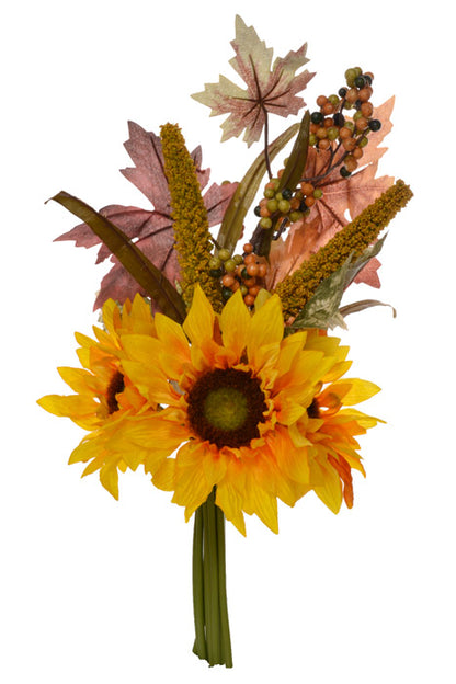20" Sunflower &amp; Berry Pick (Yellow)