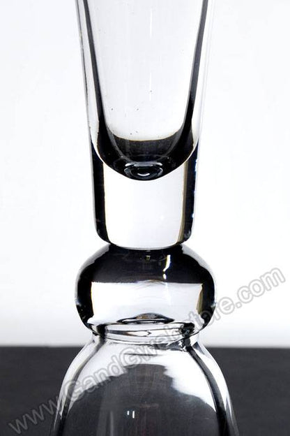 9" X 24" Clarinet Glass Vase Clear