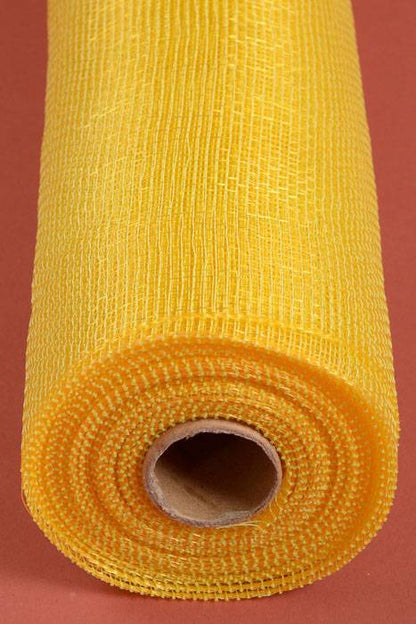 21" X 10yds Polyproplene Plastic Mesh Yellow/gold